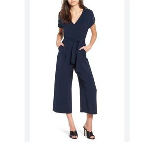 ASTR the Label Small Navy Jumpsuit